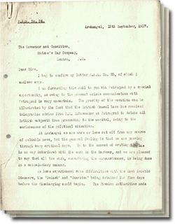 lettre avec 3 pages de M. Armistead à M. LeBourgeois