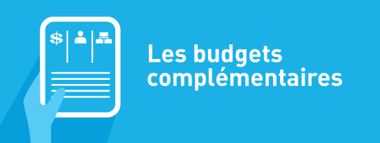 Les budgets complémentaires