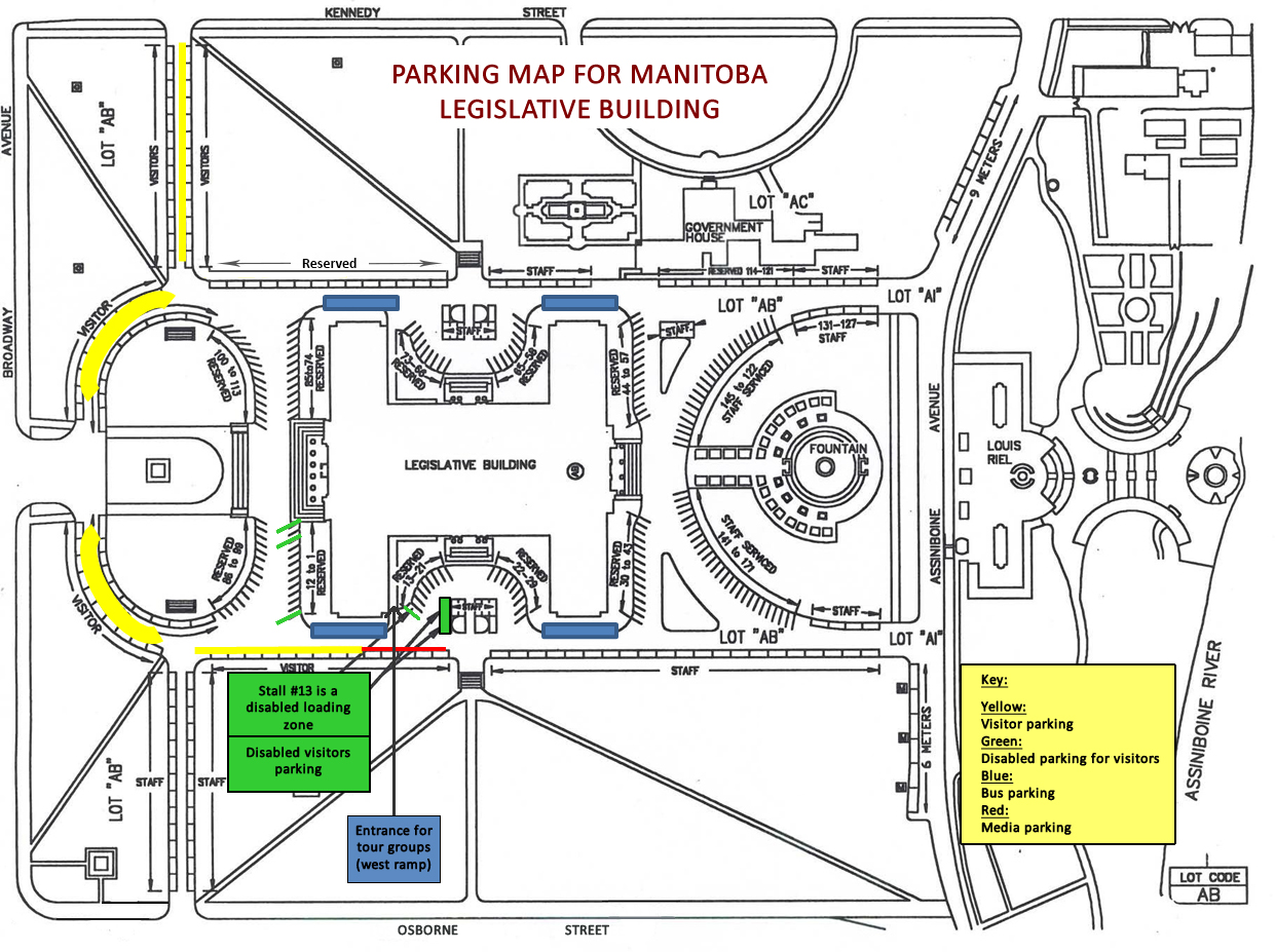 Visitor Parking Map